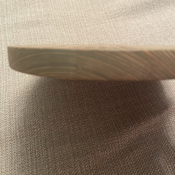 The Pampered Chef Ash Wood Oval Serving Board or Cutting Tray Small Charcuterie - Picture 4 of 10